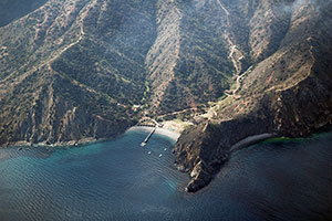 Button Shell Beach Long Point Catalina - photo copyright Bruce Perry